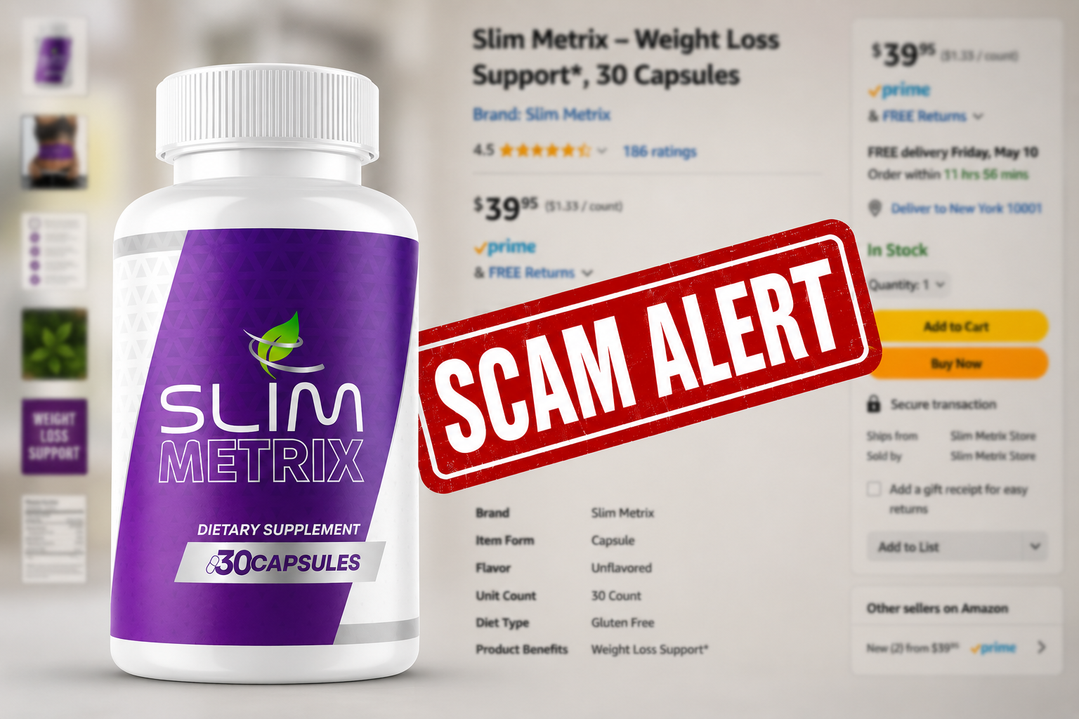 SlimMetrix scam alert